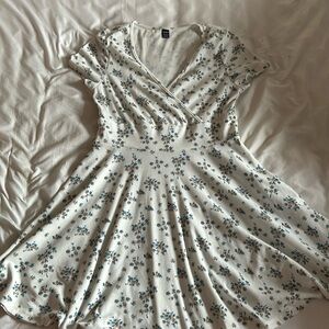 SHEIN wrap skater dress